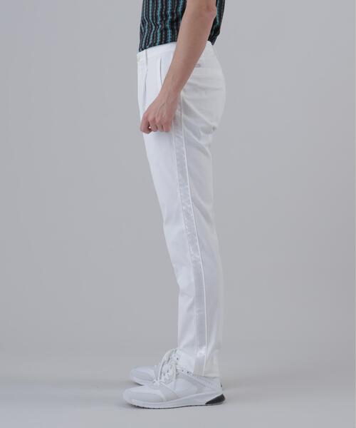 パンツ 「ストレッチ」ストレッチジャガードパンツ (MENS) メンズの画像