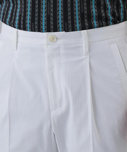 パンツ 「ストレッチ」ストレッチジャガードパンツ (MENS) メンズの画像