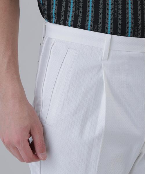 パンツ 「ストレッチ」ストレッチジャガードパンツ (MENS) メンズの画像