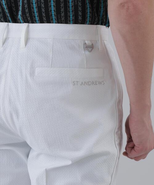 パンツ 「ストレッチ」ストレッチジャガードパンツ (MENS) メンズの画像
