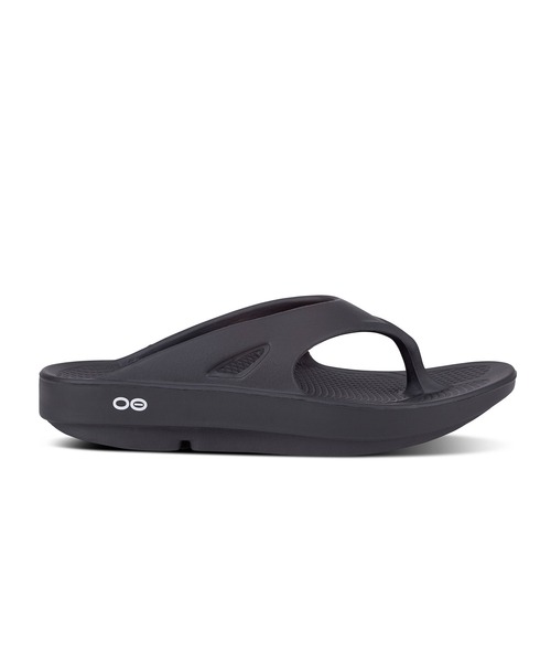 OOFOS ブラック サンダル 厚底　28センチ OOFOS（ウーフォス） 厚底 リカバリーサンダル スポーツサンダル
