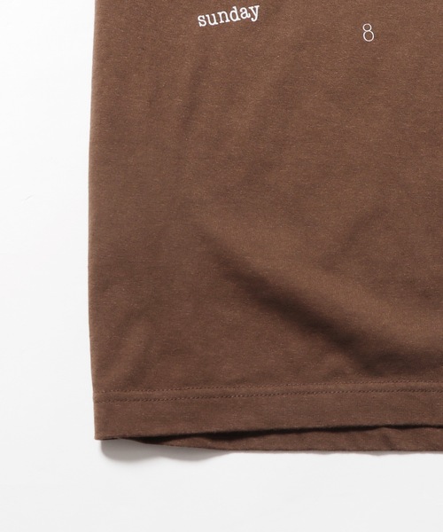 「FUNG」 半袖Tシャツ S ダークブラウン メンズ_画像9