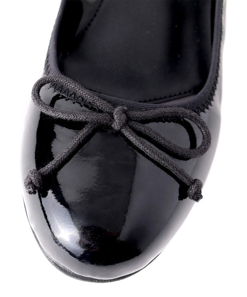 「coca（ANDEX shoes product）」 バレエシューズ 23cm ブラック レディース_画像6
