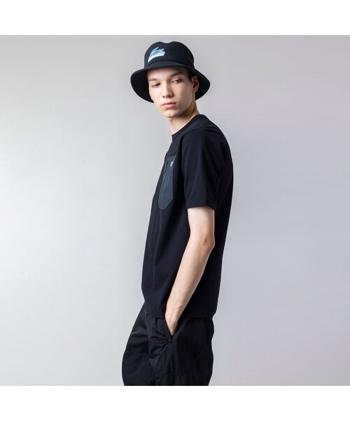 「LACOSTE」 半袖Tシャツ 5 ブラック メンズ_画像3