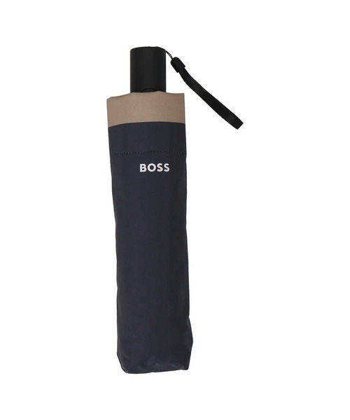 BOSS（HUGO BOSS） 日傘 折りたたみ傘 折り畳み 晴雨兼用 自動開閉