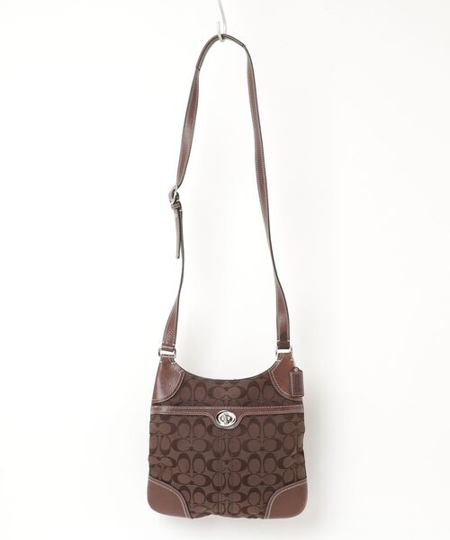 COACH（コーチ） ショルダーバッグ - ブラウン レディース : ZOZOTOWN