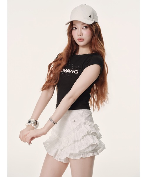 ANDWANG スカート Tiered Frill Bloomers : ZOZOTOWN Yahoo!店 - 通販