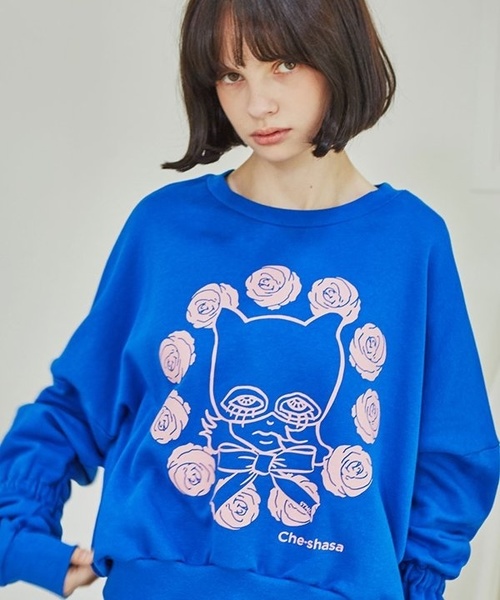 RRR123☆関税込☆Love Stuff ペイント スウェットシャツ RRR123 ペイント Love Stuff スウェットシャツ○関送無料○
