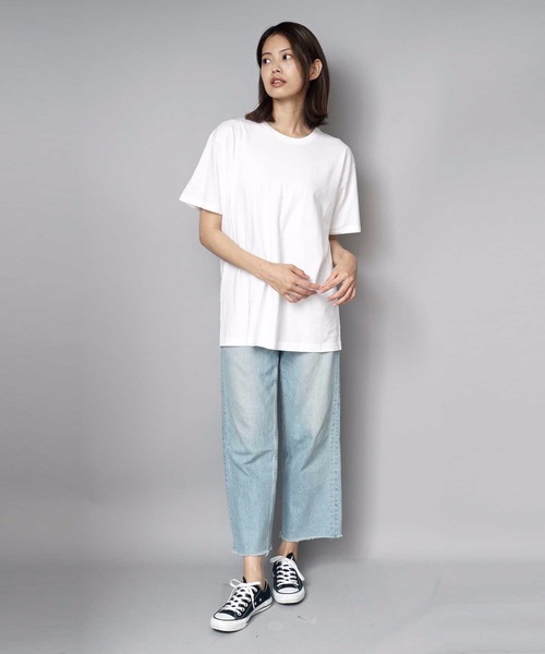 Hanes - nana  白無地Tシャツ2枚組 Mサイズ 4つ ヘインズジャパンフィット Hanes tシャツ 「HANES/ヘインズ」JAPAN FIT CREW