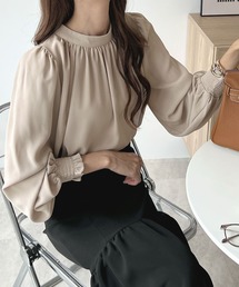 シャツ ブラウス 【EASY CARE】ハイネックバルーンスリーブブラウス :46114752:ZOZOTOWN Yahoo!店 - 通販 - Yahoo!ショッピング