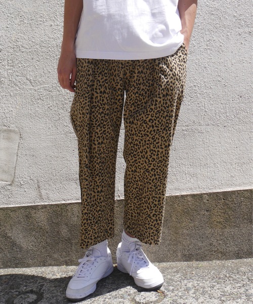 Masnou design（マスノウデザイン） タックワイドテーパードパンツ リネン ワイド テーパード パンツ｜DESIGNWORKS (MEN'S