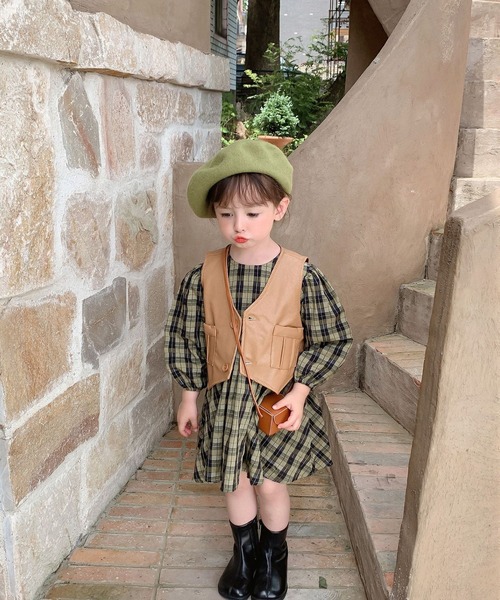 ワンピース Aimoha Kids 韓国子供服 フォーマルチェック柄ワンピース Zozotown Paypayモール店 通販 Paypayモール