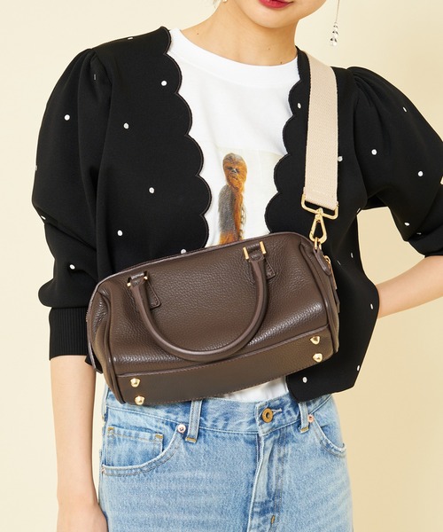 バッグ ボストンバッグ 【AULENTTI/オウレンティ】 ボストンショルダーBAG