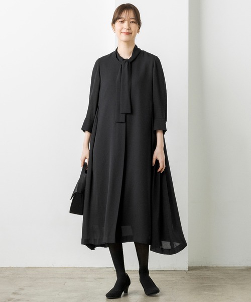 form forma（フォルムフォルマ） 喪服 ワンピース 「7分袖」「洗える