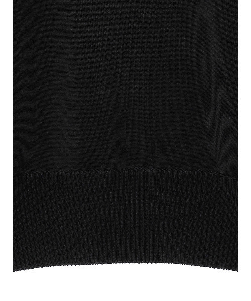 ニット セーター SWITCHING RIB KNIT TOP レディース