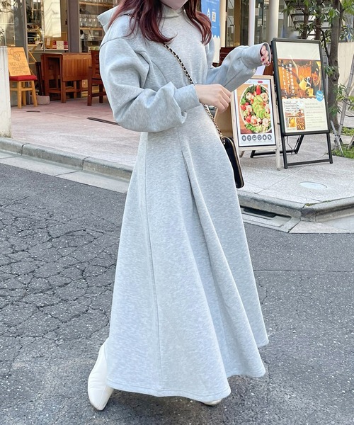 one after another NICE CLAUP ワンピース 「再入荷」フレアパーカー