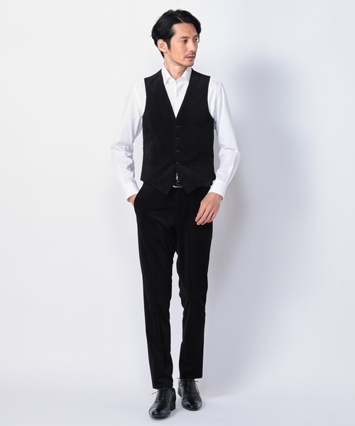 CROWDED CLOSET（クラウデッドクローゼット） スラックス ベロアパンツ