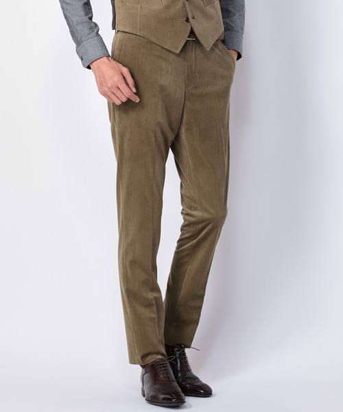 CROWDED CLOSET（クラウデッドクローゼット） スラックス ベロアパンツ