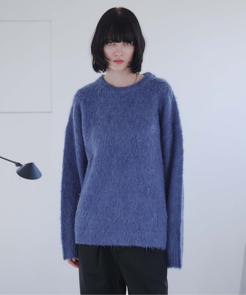 selle glant（セレグランテ） セーター ニット LONG SLEEVE WOOL MIXED