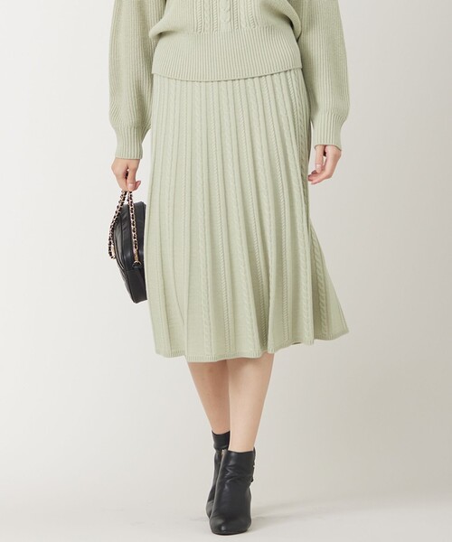 ANY SIS（エニィスィス） スカート 「セットアップ対応」スフレ