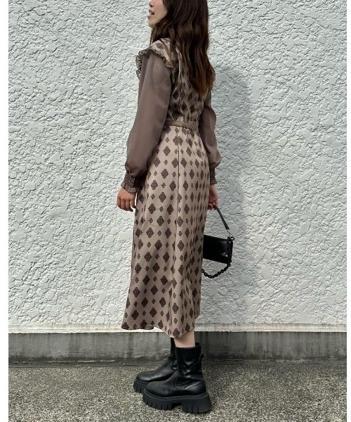 LOVELESS ワンピース KANAKO SASAKI】コラボレーション サイドブロッキングネオン