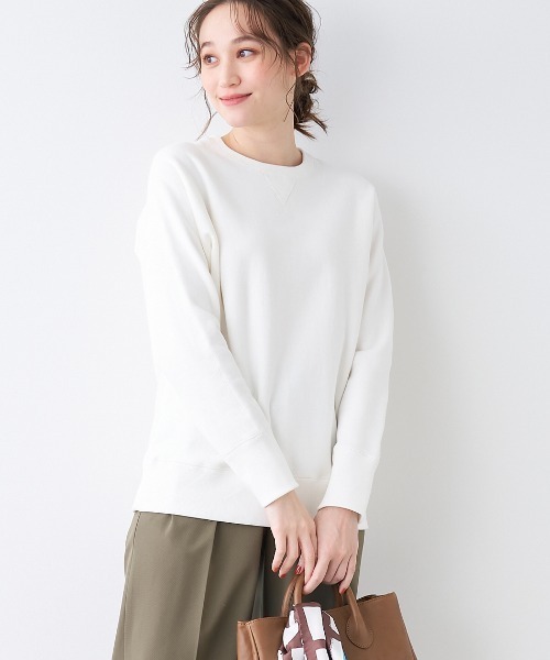 MICA&DEAL トレーナー スウェット 度詰裏毛ラグランスリーブプル