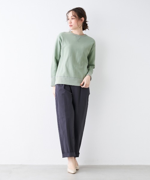 MICA&DEAL トレーナー スウェット 度詰裏毛ラグランスリーブプル