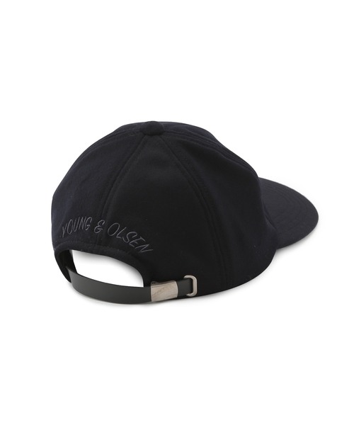 YOUNG & OLSEN 黒キャップ Fサイズ カシミア100% YOUNG&OLSEN The DRYGOODS STORE キャップ 帽子 「YOUNG＆OLSEN