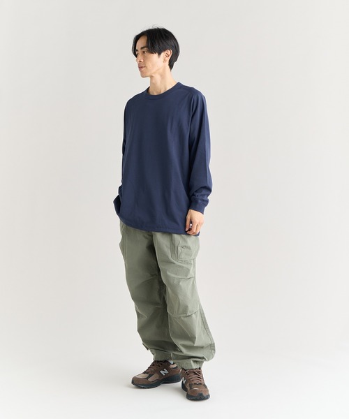 NANGA（ナンガ） tシャツ ECO HYBRID OVERSIZED L/S TEE / エコ