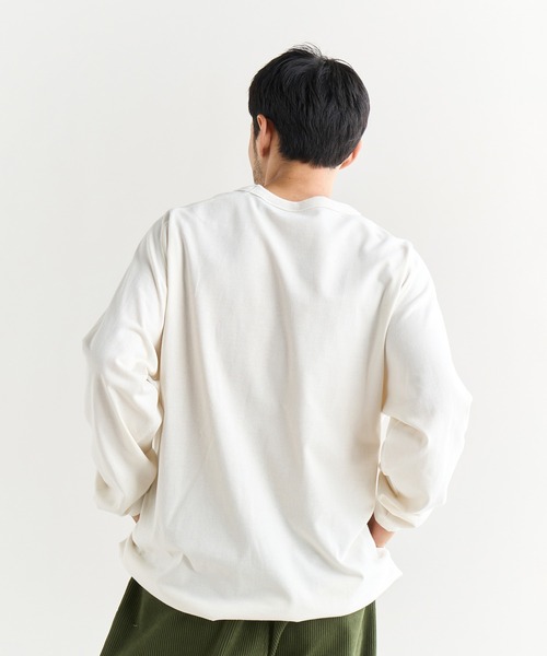 NANGA tシャツ ECO HYBRID OVERSIZED L/S TEE / エコ