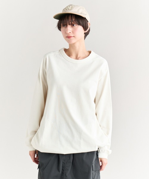 NANGA（ナンガ） tシャツ ECO HYBRID OVERSIZED L/S TEE / エコ