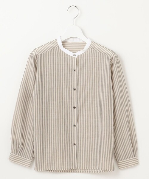 tシャツ シアーピンストライプ カットソー レディース tシャツ シアーピンストライプ カットソー レディース