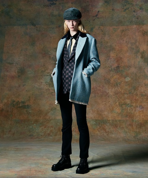 glamb チェスターコート コート Cut Off Chester Coat / カット
