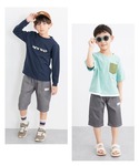 ハーフパンツ パンツ 短パン 6分丈ツイルパン...の詳細画像1