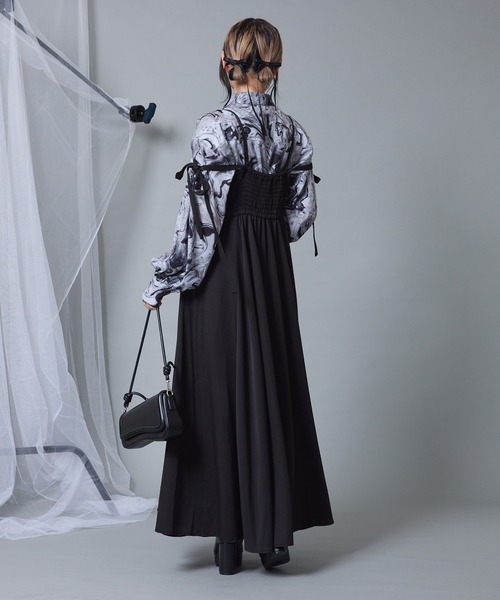 Mavie..7（メヴィセットゥ） ワンピース 「Mavie..7」フレアロング