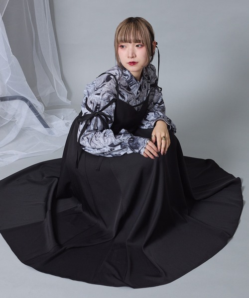 Mavie..7（メヴィセットゥ） ワンピース 「Mavie..7」フレアロング