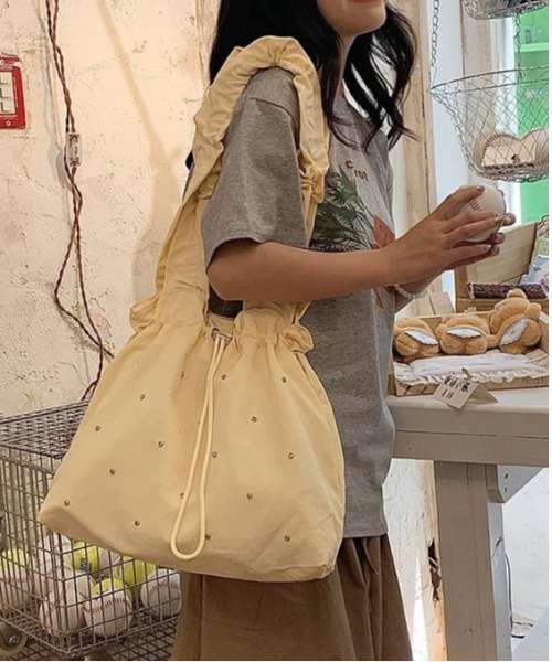 gossip!ロサンゼルス ショルダーバッグ バッグ ラインストーン付き