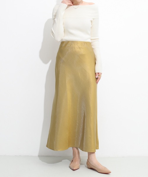スカート ツイルサテンナロースカート : ZOZOTOWN Yahoo!店