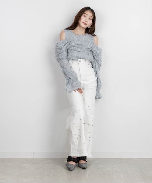 RANDA ビッグサテンリボンミュール RANDA｜ビッグサテンリボンミュール | Rakuten Fashion(楽天