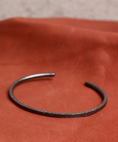 GILD バングル ギルド / Frosted coat texture narrow bangle