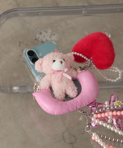 サングラス付きクマのぬいぐるみストラップ Amazon.co.jp: ベアーストラップ キーリング サングラスクマ