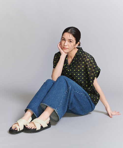 BEAUTY＆YOUTH UNITED ARROWS サンダル ビッグクロス バック