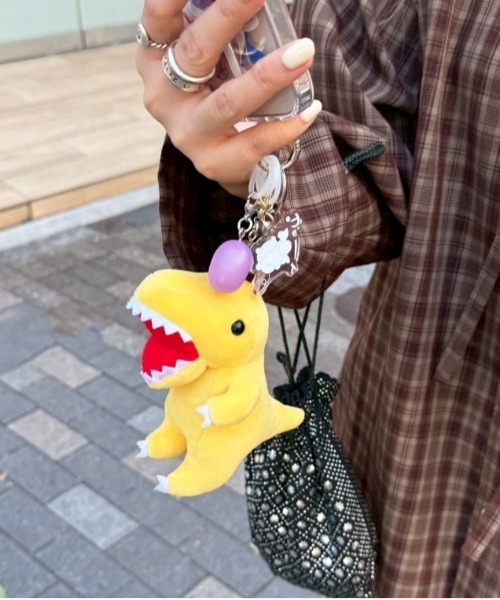 DOUBLE NAME（ダブルネーム） キーホルダー 「m:rex」ぬいぐるみ