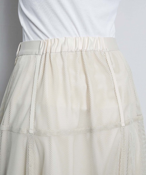 RAW FUDGE（ローファッジ） スカート パニエ風メッシュスカート