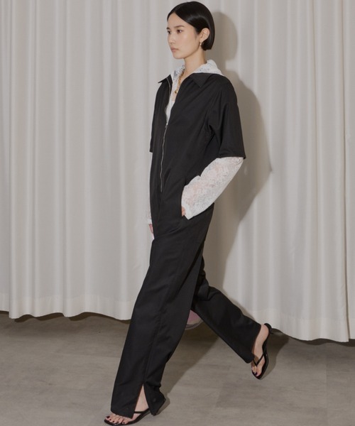 オールインワン Short sleeve jumpsuit / ショートスリーブジャンプ 