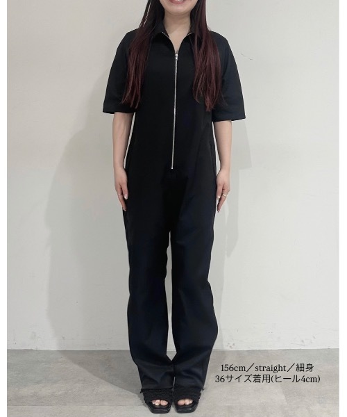 オールインワン Short sleeve jumpsuit / ショートスリーブジャンプ