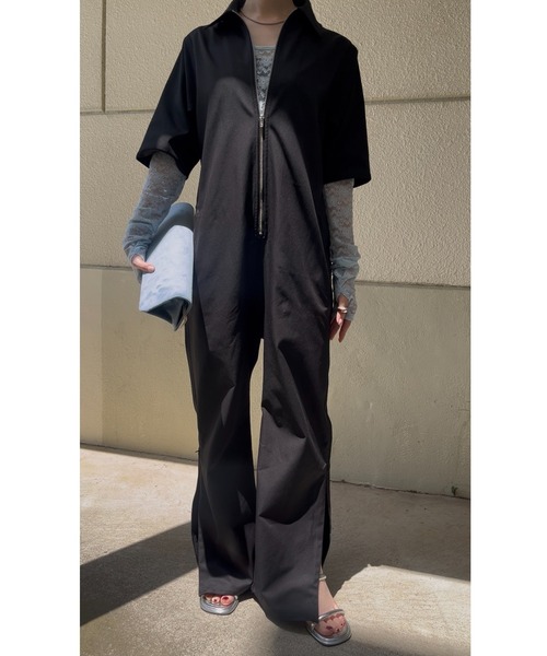 オールインワン Short sleeve jumpsuit / ショートスリーブジャンプ