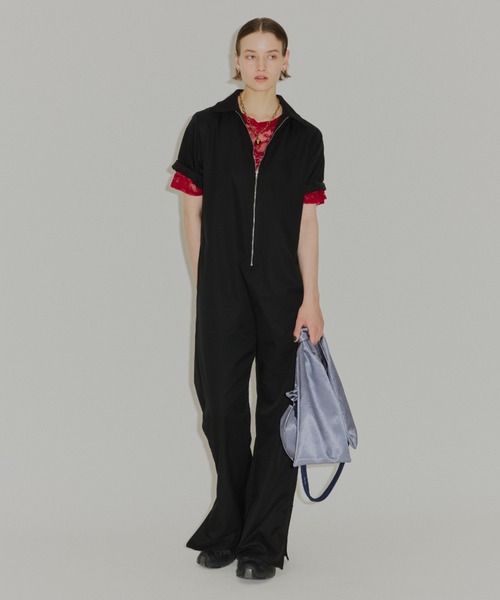 オールインワン Short sleeve jumpsuit / ショートスリーブジャンプ