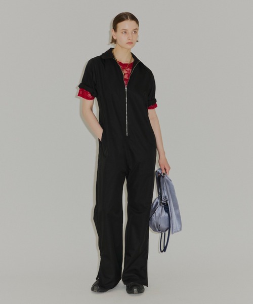 オールインワン Short sleeve jumpsuit / ショートスリーブジャンプ