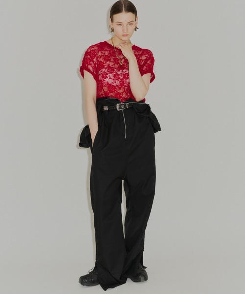 オールインワン Short sleeve jumpsuit / ショートスリーブジャンプ
